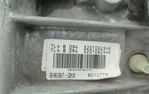 Renault Megane I Electric car Transmission TL4B094