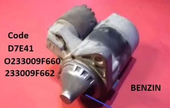 Nissan Primera Starter motor 233009F662 O233009F660