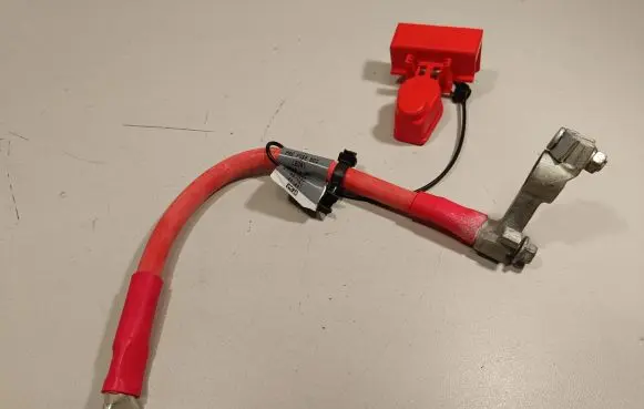 Jaguar XF X260 Positive cable (battery) HX6314300NA