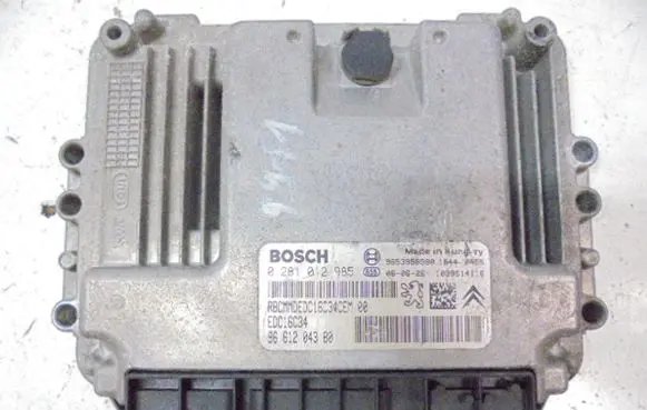 Peugeot 307 Engine control unit/module ECU 9661204380