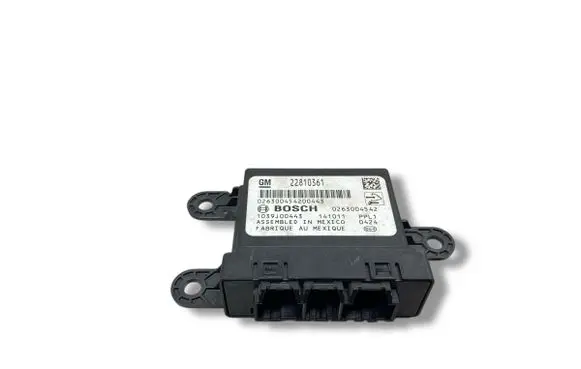 Opel Astra J Parking PDC control unit/module 22810361 1039J00443 0263004542