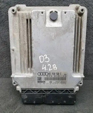 Audi A8 S8 D3 4E Engine control unit/module 4E1910560E 4E1907560 0261S02486