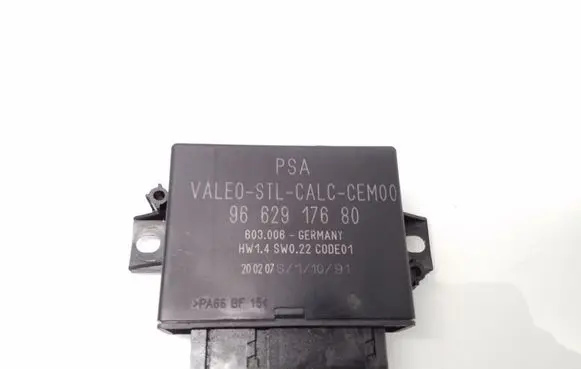 Citroen C6 Other control units/modules 9662917680