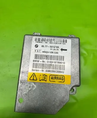 BMW 5 E39 Airbag control unit/module 6919789 316919789010 03B0356C0064U