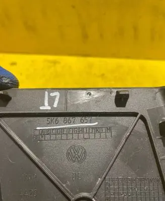 Volkswagen Golf VI Other trunk/boot trim element 5K6867657