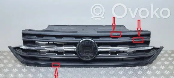 Volkswagen T-Cross Front bumper upper radiator grill 2GM853651C 2GM853651D 2GM853653A