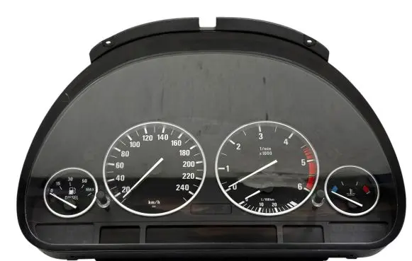 BMW 5 E39 Speedometer (instrument cluster) 6914883 1100087849 62116914883