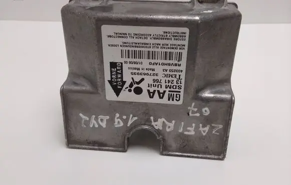 Opel Zafira B Airbag control unit/module 327963935 13241766