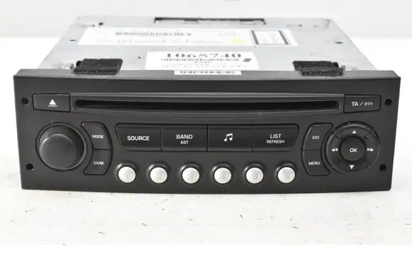 Peugeot 5008 Radio/CD/DVD/GPS head unit 9666959577