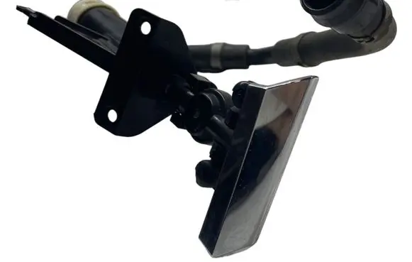 Headlight washer spray nozzle