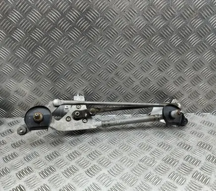 Front wiper linkage and motor