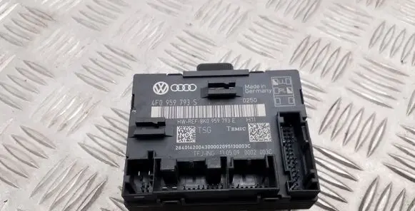 Audi A6 S6 C6 4F Door control unit/module 4F0959793S 8K0959793E