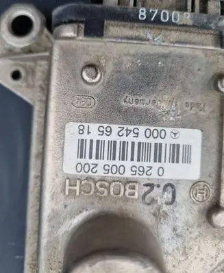 Mercedes-Benz A W168 ESP acceleration yaw rate sensor 0005426518 0265005200