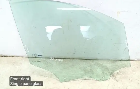 Front door window glass four-door