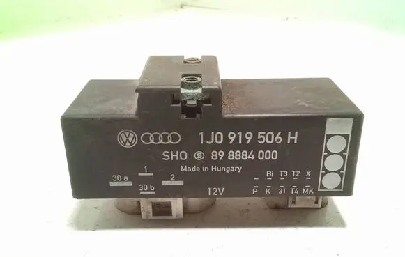 Audi A6 S6 C5 4B Coolant fan relay 1J0919506H 898884000