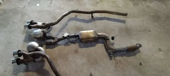 Maserati Ghibli Muffler/silencer 670006945 670006946