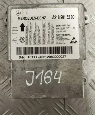 Mercedes-Benz CLS C218 X218 Airbag control unit/module A2189015200