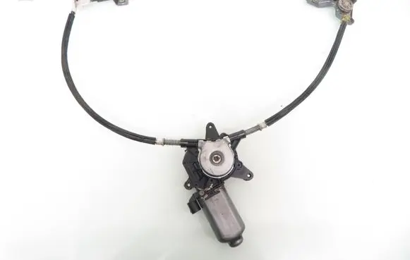 Renault Scenic I Front door window regulator with motor 400312A