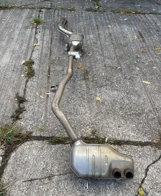 Land Rover Defender Muffler/silencer R8B25L219AB m8b25k254hd kat295