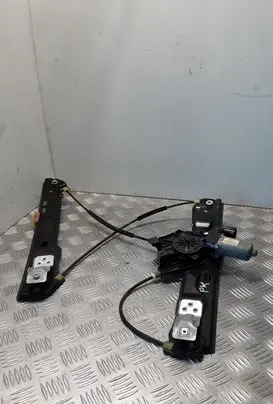 Front door window regulator with motor