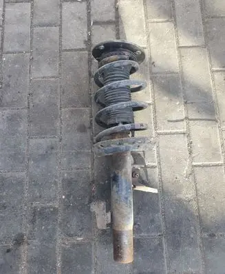 Ford S-MAX Front shock absorber with coil spring 1919331