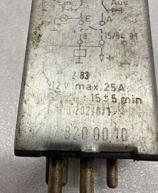 Mercedes-Benz W123 Other relay 1078200010
