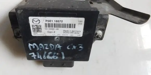 Mazda CX-3 Voltage converter/converter module P5E118572