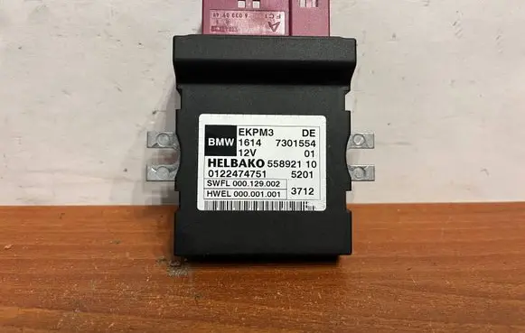 BMW 7 F01 F02 F03 F04 Fuel injection pump control unit/module 7301554 55892110 0122474751