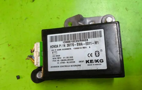 Honda CR-V Other control units/modules 39770SWAE011M1 1398810 CB2BLUEC05