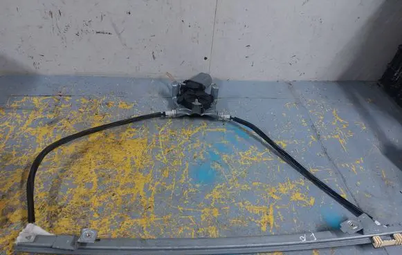 Renault Scenic I Front door window regulator with motor 400468T1
