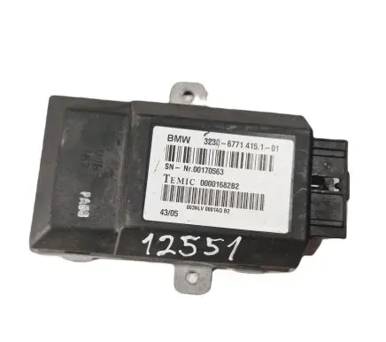BMW 7 E65 E66 Steering rack control module 6771415 00001682B2