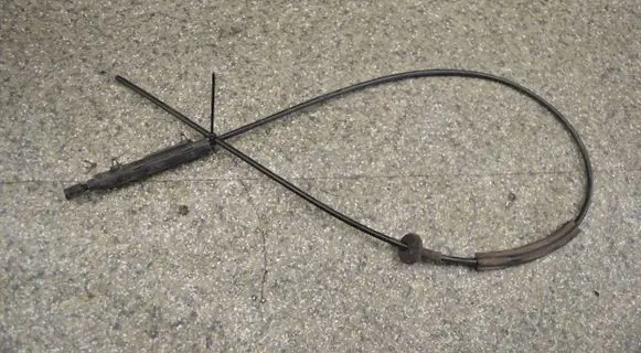 BMW 7 E65 E66 Engine bonnet/hood lock release cable 8240606 11970211