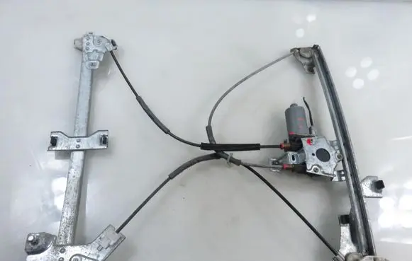 Peugeot Partner Front door window regulator with motor 0130821763