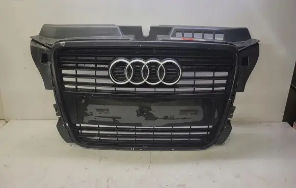 Audi A3 S3 8P Front bumper upper radiator grill 8P0853651H