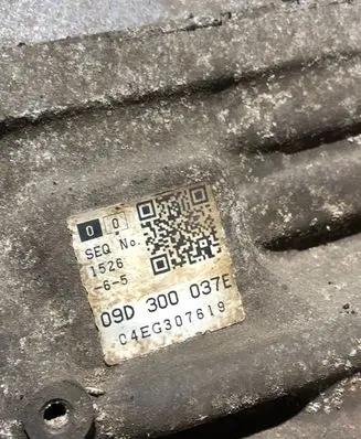 Volkswagen Touareg I Automatic gearbox TR60SN 09D300037E 250504