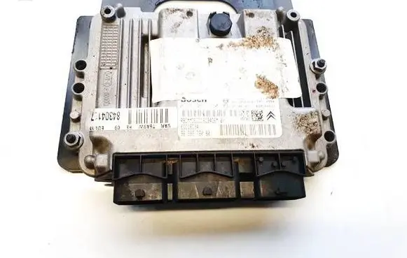 Peugeot 307 Engine control unit/module 0281011630 9658576080