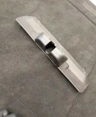 Porsche Cayenne (92A) Tailgate/boot lid lock trim 7P5827520C