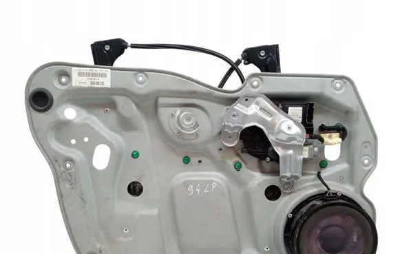 Volkswagen Touran I Front window lifting mechanism without motor 1T0837755L