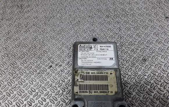Peugeot 206 Airbag deployment crash/impact sensor 550661000 9641478080