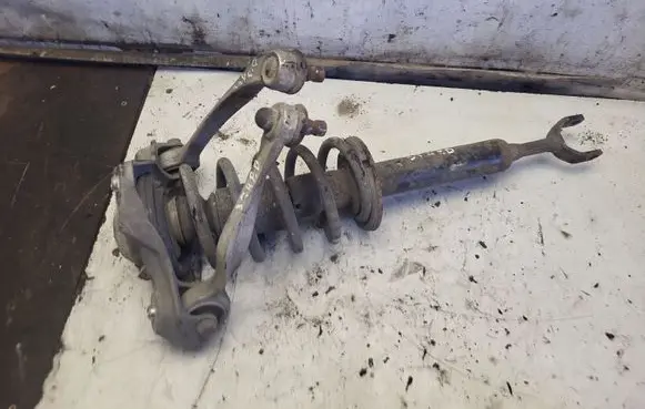 Audi A4 S4 B5 8D Front shock absorber with coil spring 