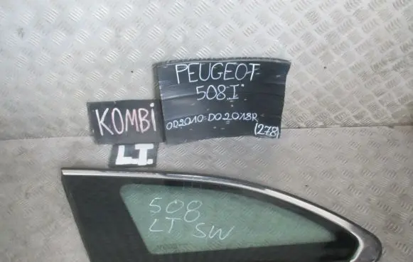 Peugeot 508 Rear side window