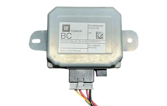Opel Corsa E GPS navigation control unit/module 5WK50278B 42660953 13384291