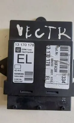 Opel Vectra C Door control unit/module 13170178 044233 36FA3H