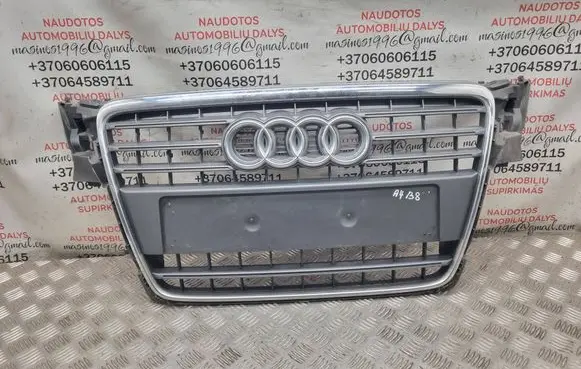 Audi A4 S4 B8 8K Front bumper upper radiator grill 8K0853651