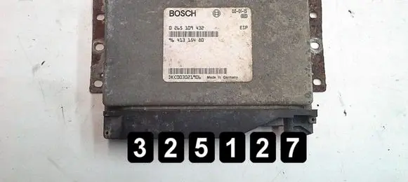 Peugeot 607 Engine control unit/module 9641315480