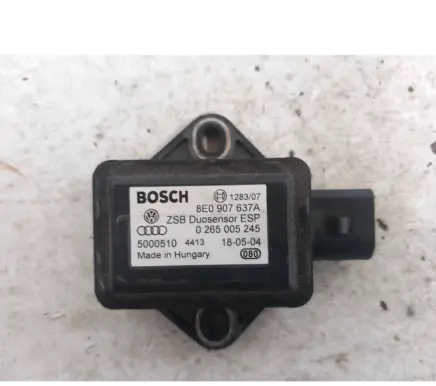 Audi A6 S6 C5 4B ESP acceleration yaw rate sensor 8E0907637A 5000510 0265005245