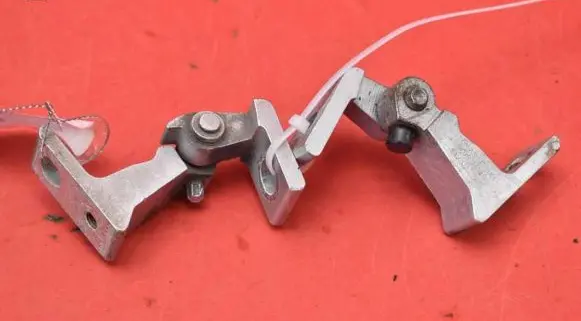 Front door hinge set