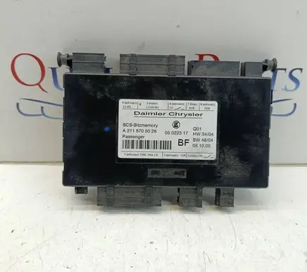 Mercedes-Benz CLS C219 Seat control module A2118705026