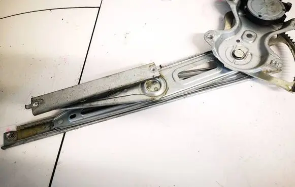 Sliding door window regulator with motor