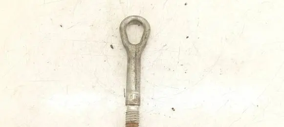 Towing hook eye